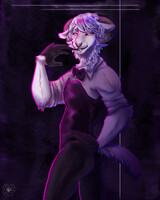 My friend's fursona (ram)