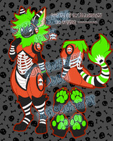 [Sold] Skelly Protogen Adopt!