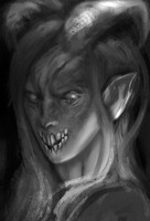 Smiling sketch