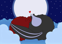 Bud and Fumantha's Blimpy Date