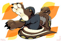 snake paws
