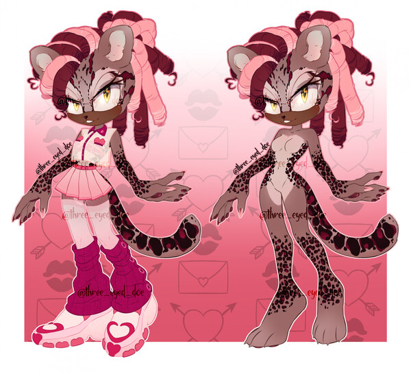 Sonic adopt - Valentine ocelot by bambi-lamb -- Fur Affinity [dot] net Sonic adopt - Valentine ocelot by bambi-lamb