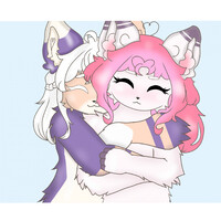 ych couple hug