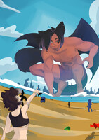 Ych what a huge monster