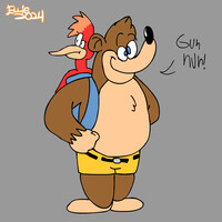 Banjo-Kazooie are at your door!
