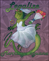 LEGALIZE MARRIAGE IGUANA
