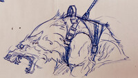Announcement of YCH with a shepherd.