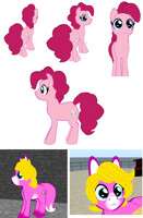 Pinkie Pie and Mimi SL Pony