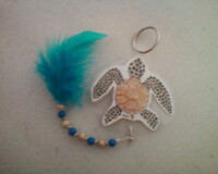 Keyring with pendant for my Sister