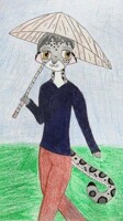 Walking in the rain - for Willsonssr (Gift)