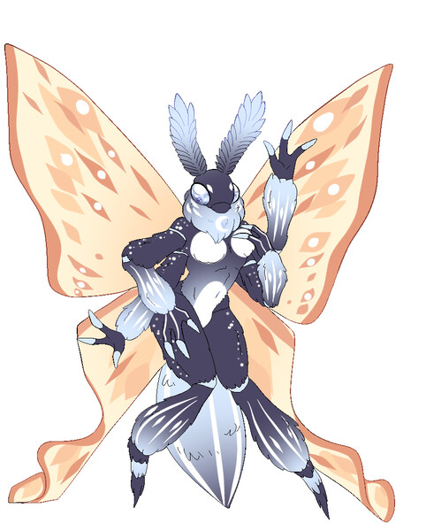 Moth girl by mouseygirl -- Fur Affinity [dot] net