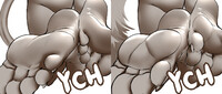 Unlimited slots feet/paw YCH
