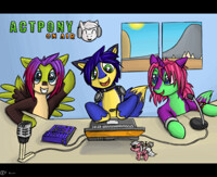 Actpony on Air [Giftart for ActFurOnAir]