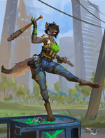 Malinois, but Hyena.