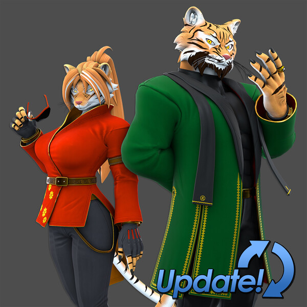 Duffy♡★３点 Tiger pack update! by petruz -- Fur Affinity [dot] net