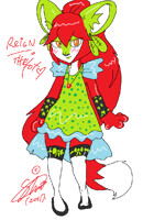 Reign the fox_character design