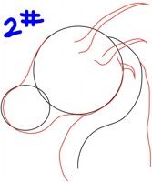 How To Draw A Water Horse STEP 2