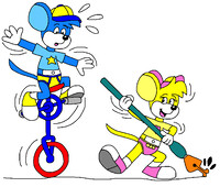 Lette and Lingo Pose 29