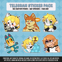 [OPEN 3/3] Telegram Sticker Pack Commission