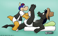 Shade Koopa and Texxy Dragon