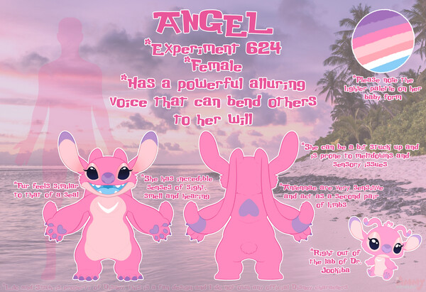 Angel (Experiment 624) Reference Sheet by AngelofKauai