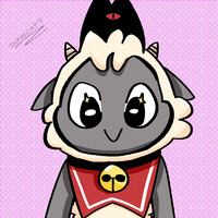 Silly Lamb Drawing