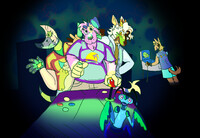 Animals in the Arcade