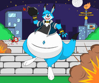 Drewie 2024 Nighttime at Bomberman City