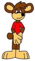 Banjo the Bear with Red Shirt