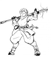 Marmalade Tiefling Monk