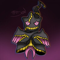 Pokétober 2024 Day 15 - Mega Banette