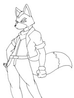 Fox Mccloud (first attempt)