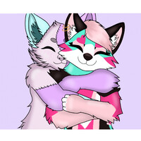 ych couple hug result