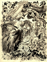 INKTOBER 4 - Exotic (Somebody Looked Under A Rock)