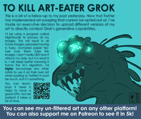 PSA Regarding Twitter's Grok AI Scraping