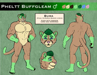 Gleam Trio - Pheltt Buffgleam Ref Sheet