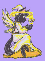 Black Cat Angel