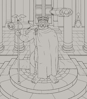 Amicus Cosmocrator - Lineart