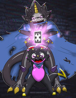 [Commission] Digital Card Power-up! #SFW