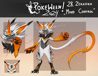 [Closed] Adopt Pokeween 28 - Zeraora 'Mind Control'