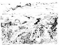 Inktober 19 - Horizon