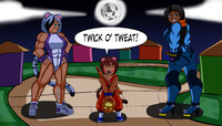 Tora's First Trick or Treating