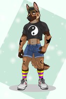 Hugo The German Shepherd