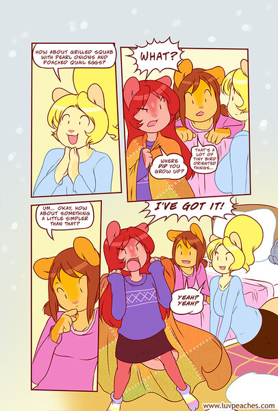 Peaches and Cream Winter Special Page 5 by miupix.
