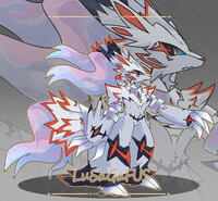 [Sold] Adopt Pokefusion Reshiram+Delphox.