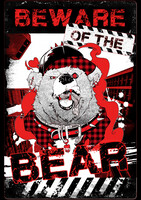 BEWARE OF TE BEAR