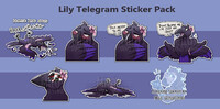 Lily Telegram Sticker Pack