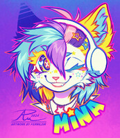 Badge Comm - Mina