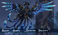 [Closed] Adopt Harpy 'Dancing Dreams'