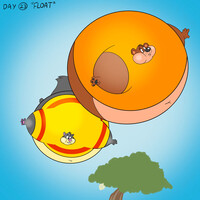 Balloon Buddies by BelugaToons